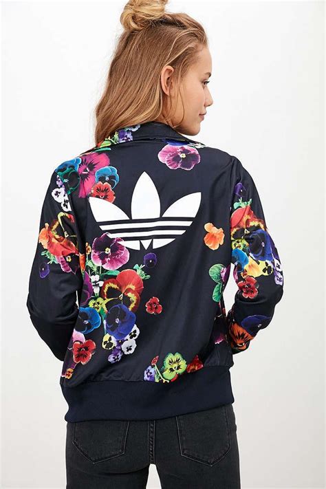adidas jasje bloemen